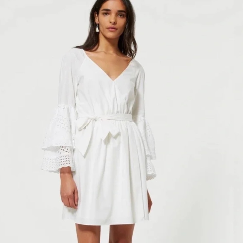 Rebecca Minkoff Off-White Bell sleeve dress